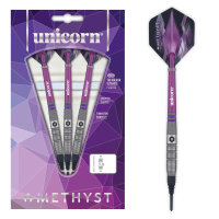 Unicorn Amethyst 3 Soft Darts - 19g -- 1 Satz