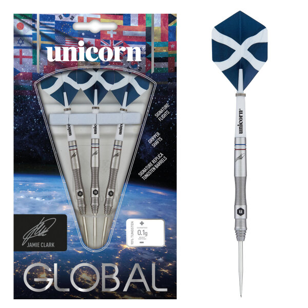Unicorn Global Jamie Clark Steel Darts - 22g -- 1 Satz