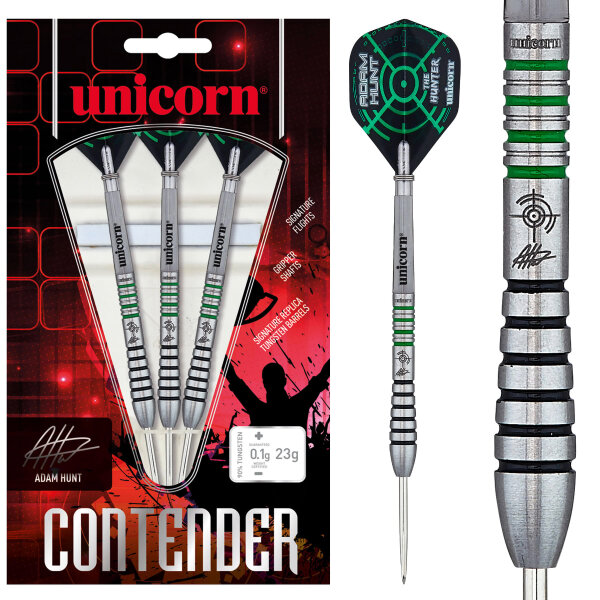 Unicorn Contender Adam Hunt Steel Darts Phase 2 - 23g -- 1 Satz