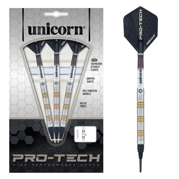 Unicorn Pro-Tech Style 3 Soft Darts - 18g -- 1 Satz