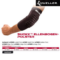 MUELLER Shokk Ellenbogenpolster paarweise -- 1 Paar
