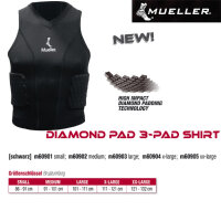 MUELLER Diamond Pad 3-Pad Shirt -- 1 Stck