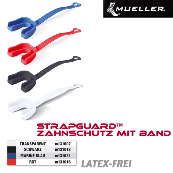 MUELLER Strapguard Zahnschutz mit Band -- 1 Stck