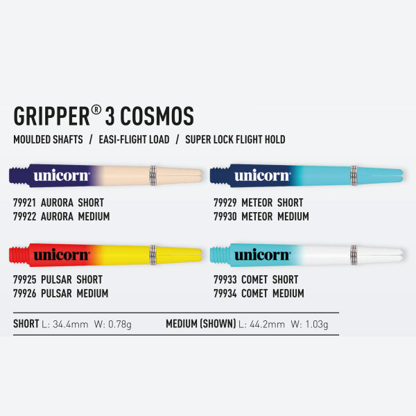 Unicorn Gripper 3 Cosmos Shaft -- 1 Satz