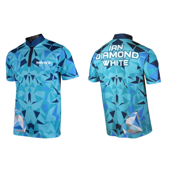 Unicorn Team Dart Shirt Ian White - 4-XL -- 1 Stck