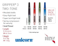 Unicorn Gripper 3 TWO-TONE Shaft -- 1 Satz