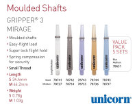 Unicorn Gripper 3 Mirage Shaft -- 1 Satz