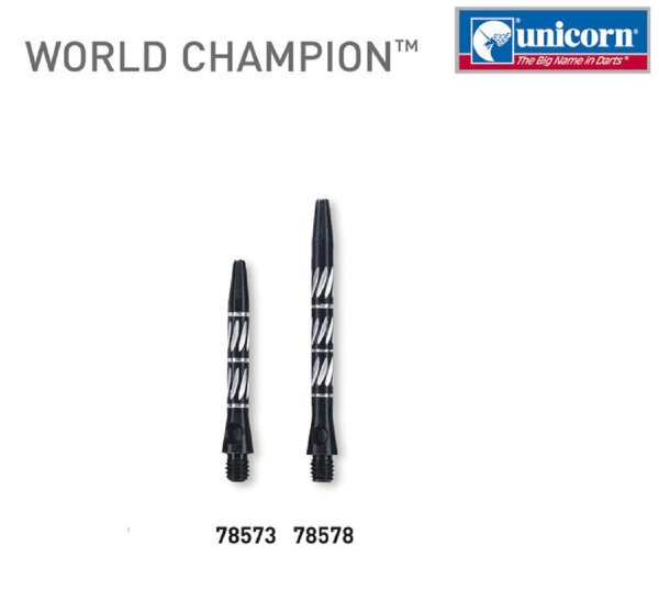 Unicorn World Champion Shaft - s/schwarz -- 1 Satz