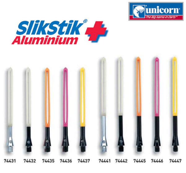 Unicorn SlickStick Aluminium Plus Schaft -- 1 Satz