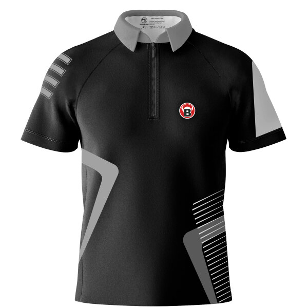 BULLS TEAM-Dartshirt Grey - 4XL -- 1 Stck