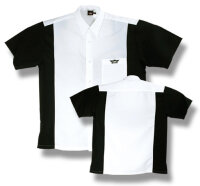 BULLS Dartshirt Weiß/Schwarz -- 1 Stck