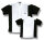 BULLS Dartshirt Weiß/Schwarz - 3XL -- 1 Stck