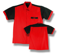 BULLS Dartshirt Rot/Schwarz -- 1 Stck