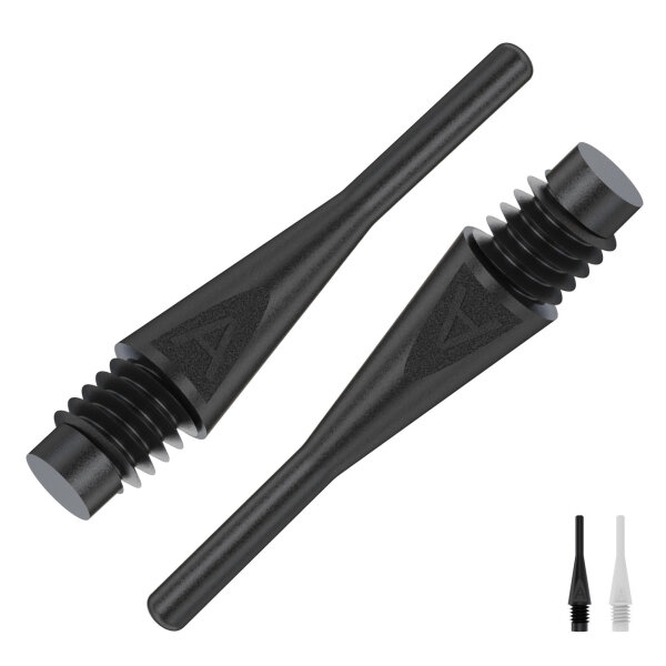 BULLS AXX Soft Tips Short 6mm(2BA) - weiß -- 1000 Stck