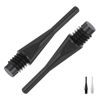 BULLS AXX Soft Tips Short 6mm(2BA) - weiß -- 1000 Stck
