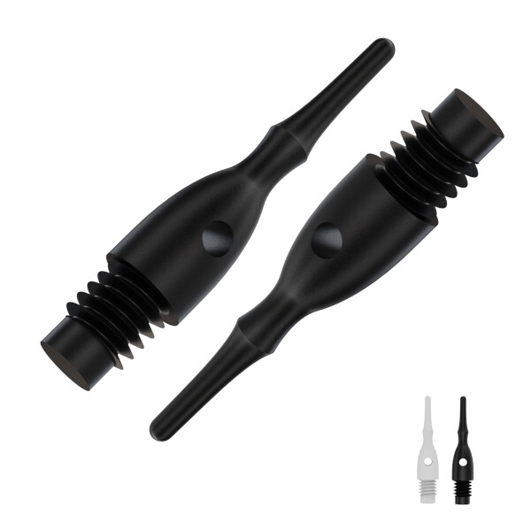 BULLS Mega Point Tips Short 6mm(2BA) - 100/schw. -- 1 Stck