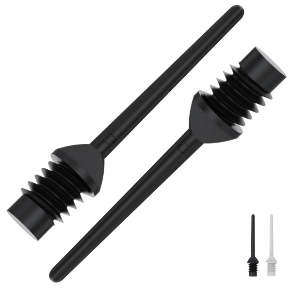 BULLS PowerPro Soft Tips 6mm(2BA) - 100/schw. -- 1 Stck