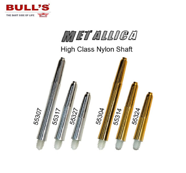 Bulls Metallic Nylon - m/gold -- 1 Satz