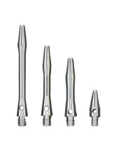 BULLS Simplex Aluminium Shaft - m/silber -- 1 Satz