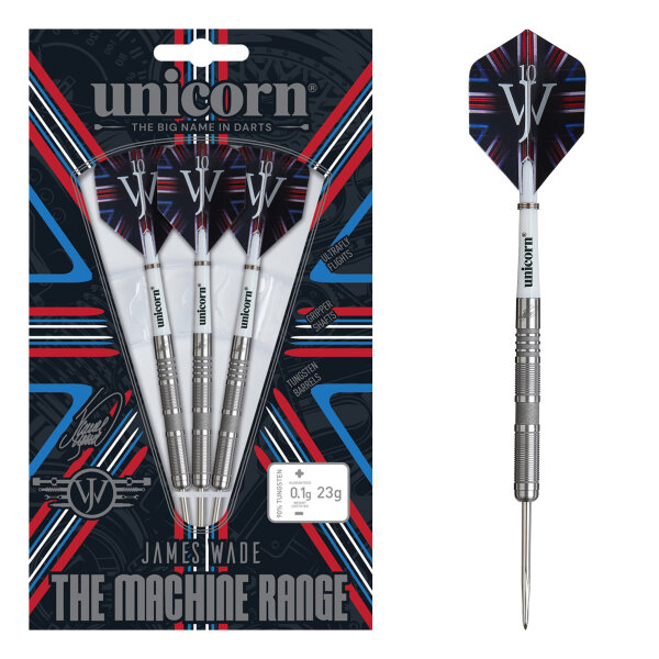 Unicorn "The Maschine" James Wade 2025 Steel Tip 90% Tungsten -- 1 Satz