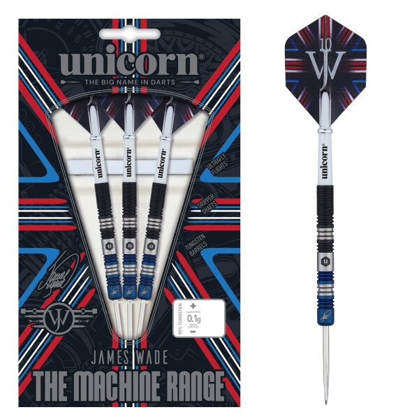 Unicorn James Wade Two-Tone Steel Darts - 21g -- 1 Satz