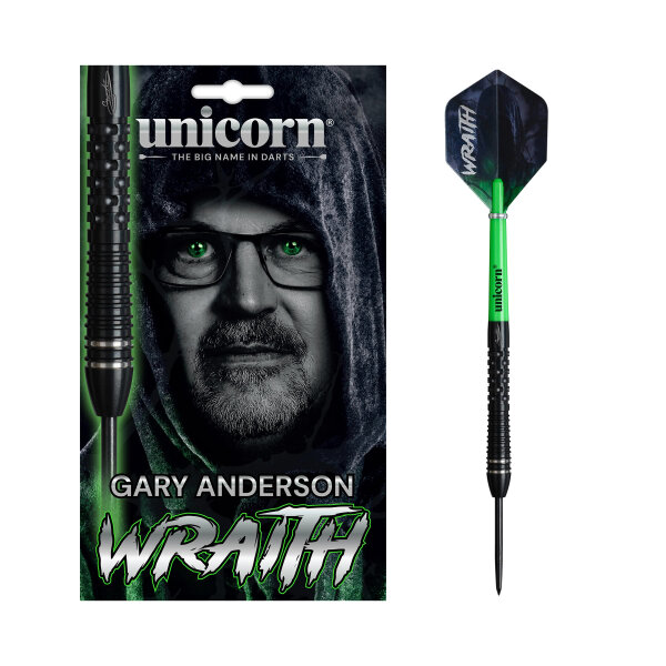 Unicorn Wraith Gary Anderson Phase 6 Steel Dart -- 1 Satz