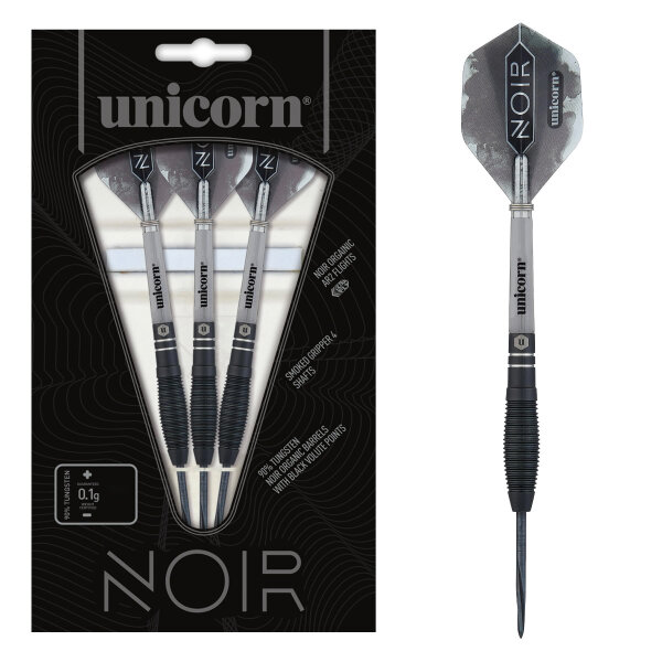 Unicorn Noir Style 1 Tungsten Steel Darts -- 1 Satz