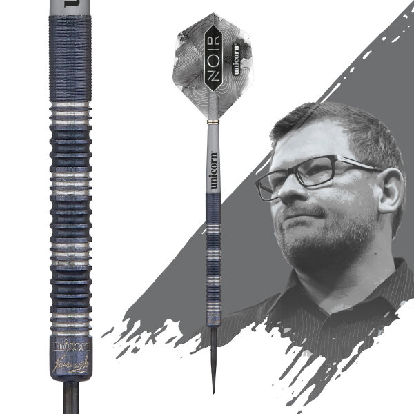 Unicorn NOIR James Wade Steel Dart Presentation Box -- 1 Satz