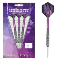 Unicorn Amethyst 3 Steel Darts -- 1 Satz
