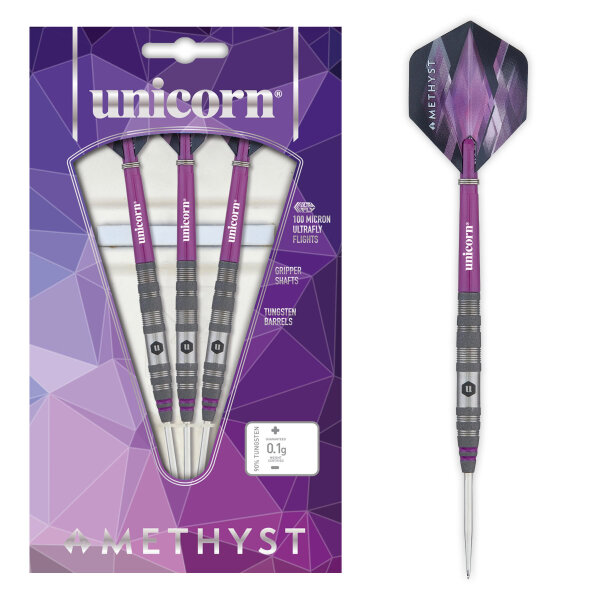 Unicorn Amethyst 2 Steel Darts -- 1 Satz