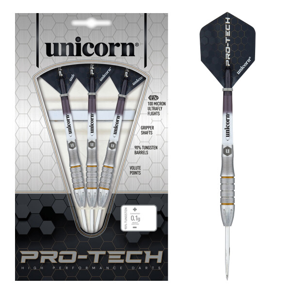 Unicorn Pro-Tech Style 5 Steel Darts - 23g -- 1 Satz