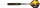 Unicorn Black Brass Gary Anderson Steel Darts - 26g -- 1 Satz