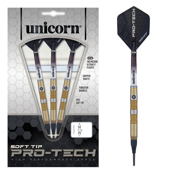 Unicorn Pro-Tech Style 6 Soft Darts -- 1 Satz