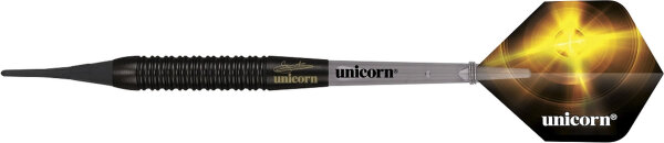 Unicorn Black Brass Gary Anderson Soft Darts -- 1 Satz