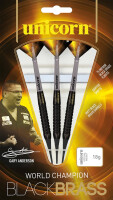 Unicorn Black Brass Gary Anderson Soft Darts -- 1 Satz