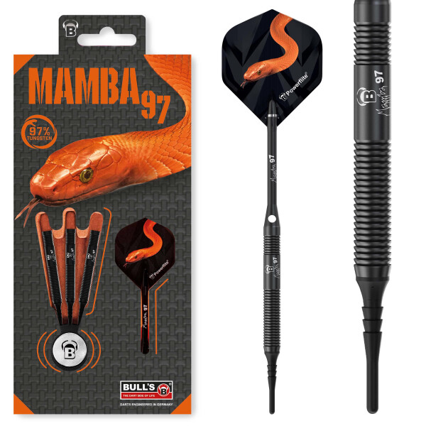 BULLS Mamba 97 M1 Soft Dart - 18g -- 1 Satz