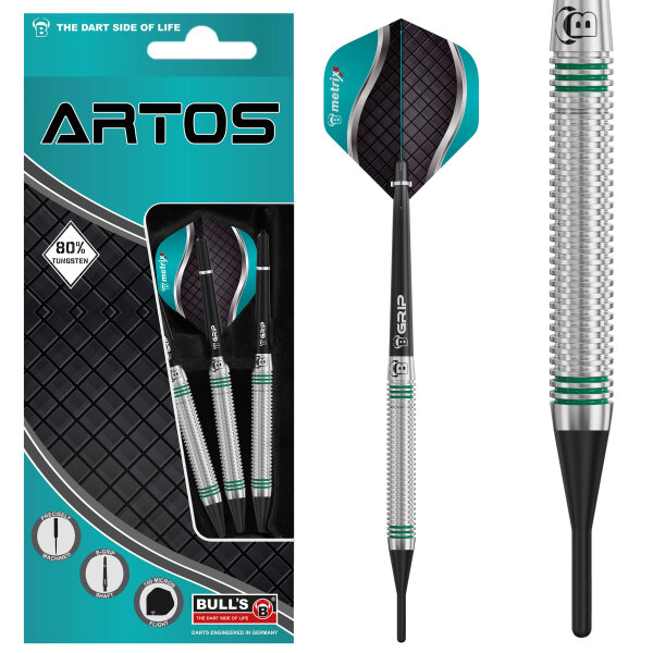 BULLS Artos AR1 Softdart, Mint 80% Tungsten -- 1 Satz