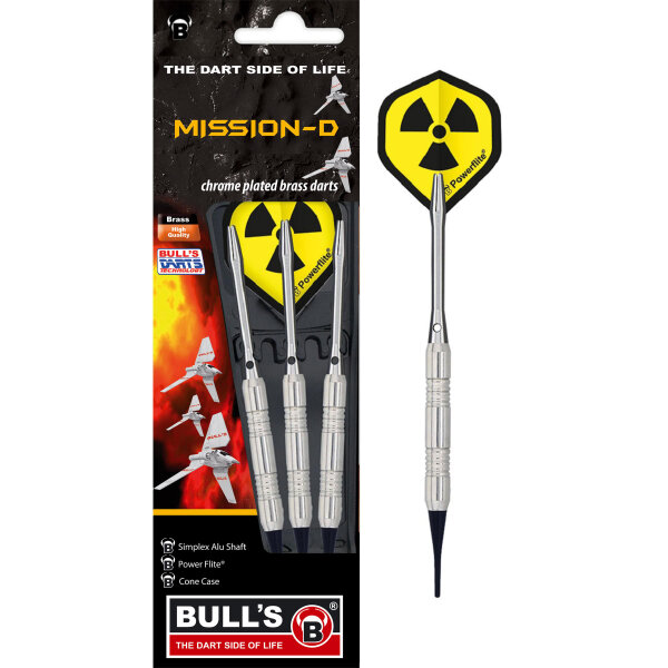 BULLS Mission-D Soft Dart - 18g -- 1 Satz