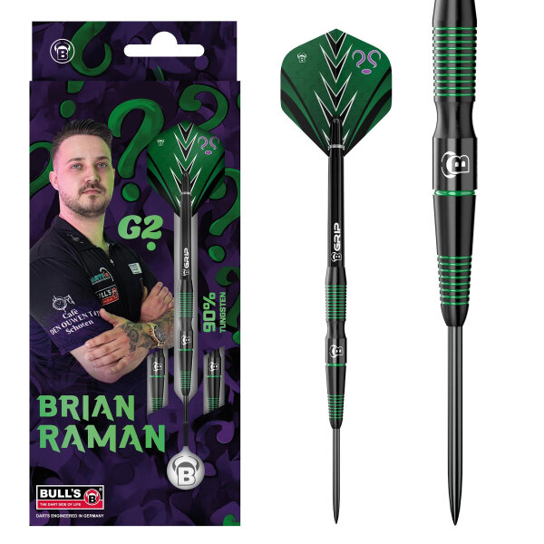 BULLS Brian Raman G2 Steel Dart -- 1 Satz
