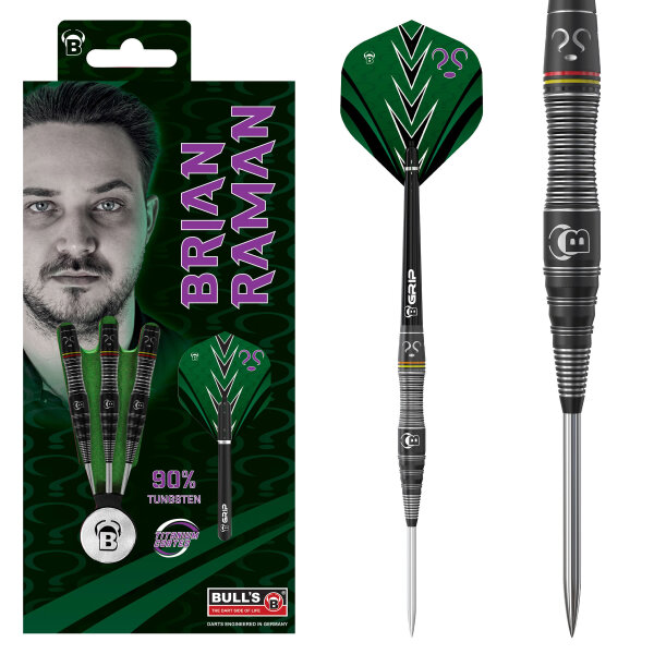 BULLS Brian Raman Steel Dart -- 1 Satz