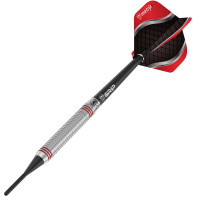 BULLS Artos AR3 Steeldart, Red 80% Tungsten - 22g -- 1 Satz