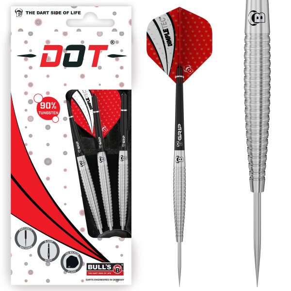 BULLS Dot D6 90% Tungsten Steel Dart - 22g -- 1 Satz