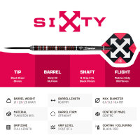 BULLS Sixty S2 Steel Dart -- 1 Satz