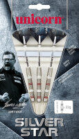Unicorn Silver Star James Wade Steel Darts - 22g -- 1 Satz