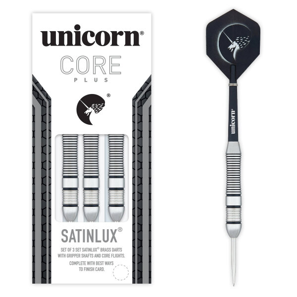 Unicorn Core Plus Satinlux Steel Darts - 22g -- 1 Satz
