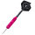Unicorn Core Plus Rubberised Pink Steel Darts - 22g -- 1 Satz