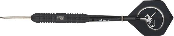 Unicorn Core Plus Black Steel Darts -- 1 Satz