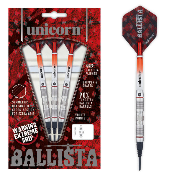 Unicorn Ballista Style 2 Tungsten Soft Darts -- 1 Satz