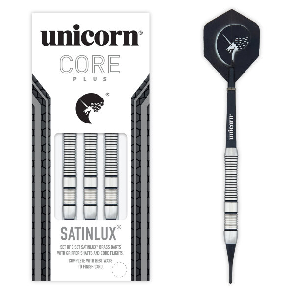Unicorn Core+ Satinlux Soft Darts -- 1 Satz