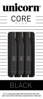 Unicorn Core Plus Black Soft Darts - 17g -- 1 Satz